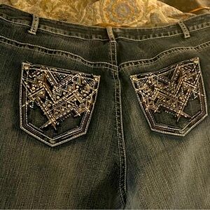 Cato brand jeans lots of bling
